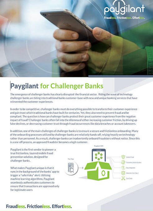 Paygilant for Challenger Banks